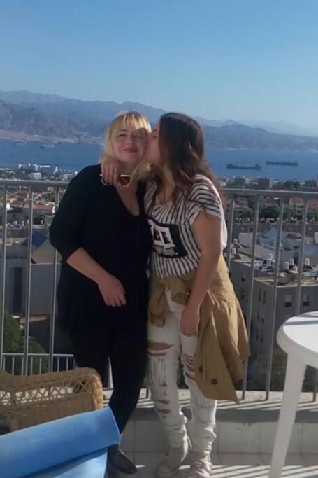 נוף למפרץ Lejlighed Eilat Eksteriør billede